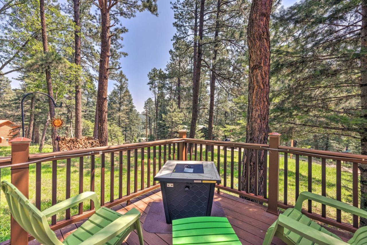 Casa Verde Cabin With Fire Pit 4 Mi To Ski Cloudcroft Exterior photo